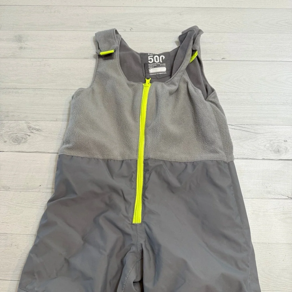 Decathlon Piste 500 Wedze kids‎ grey Ski Winter Sports Snow Pants 5-6 Years